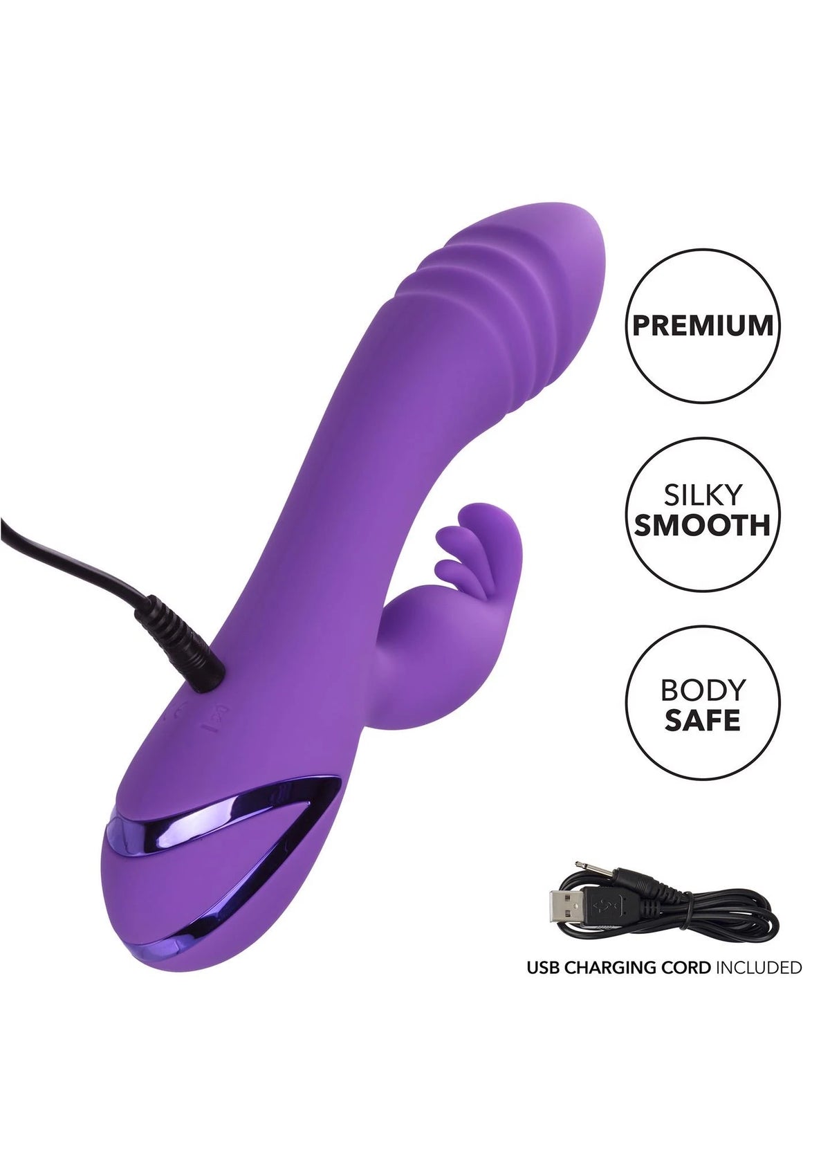 G-spot vibrator West Coast Wave Rider – purple | Calexotics