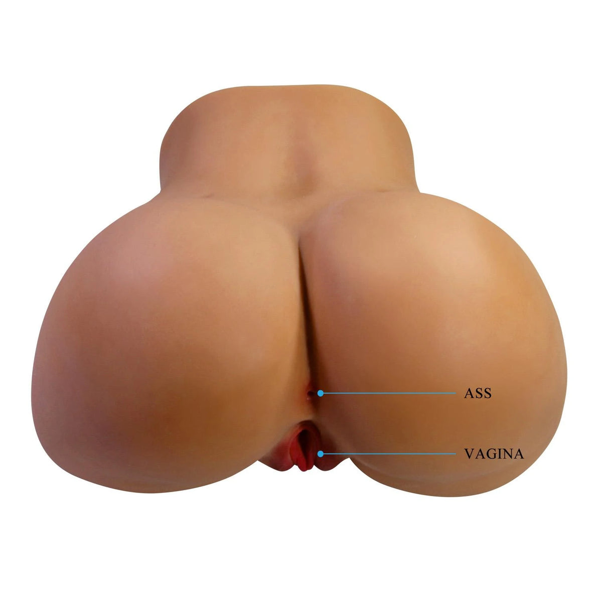 Masturbator Briony – rechargeable, vibrating, brown | Crazy Bull