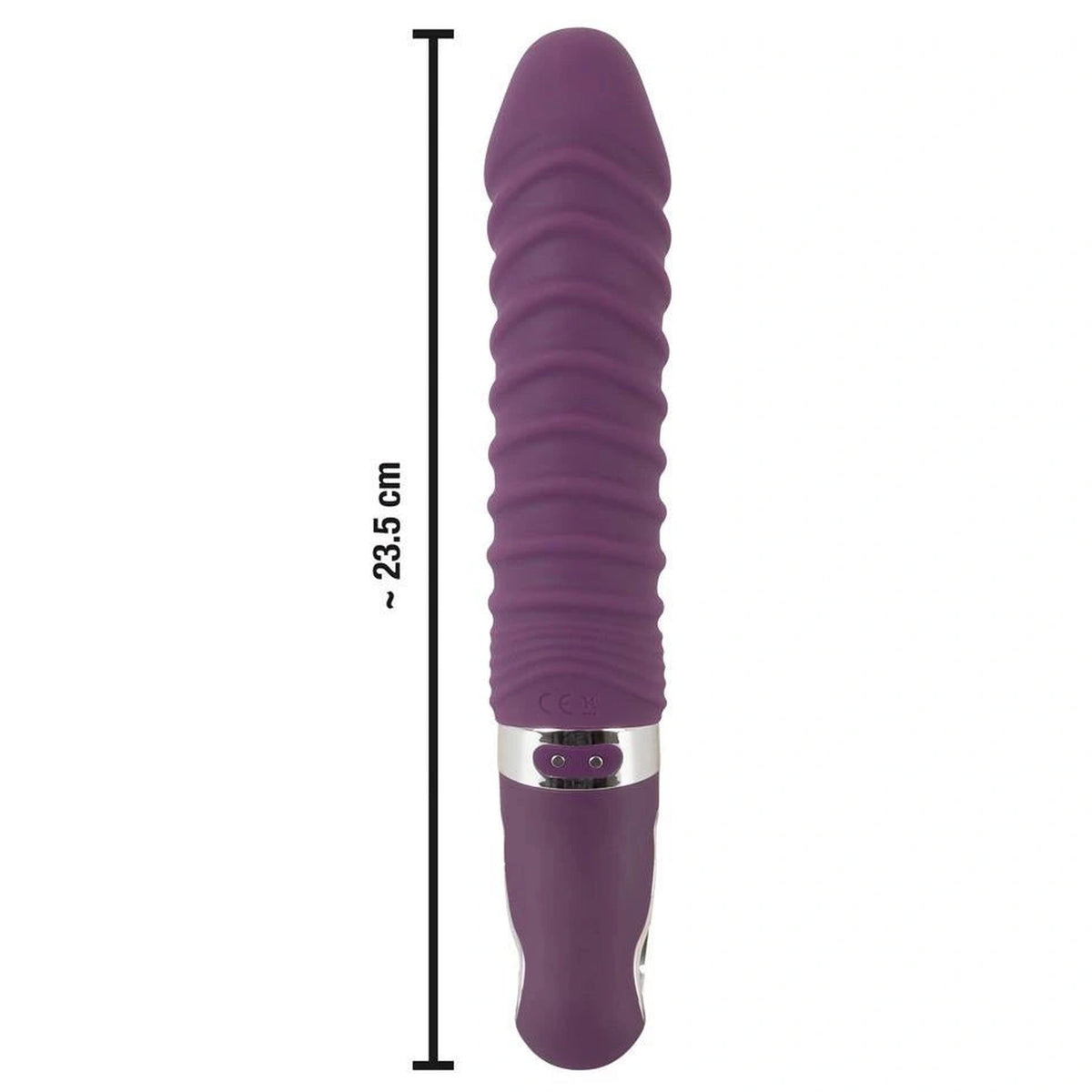 Classic vibrator 12 functions – rechargeable, heating, purple | Sweet Smile