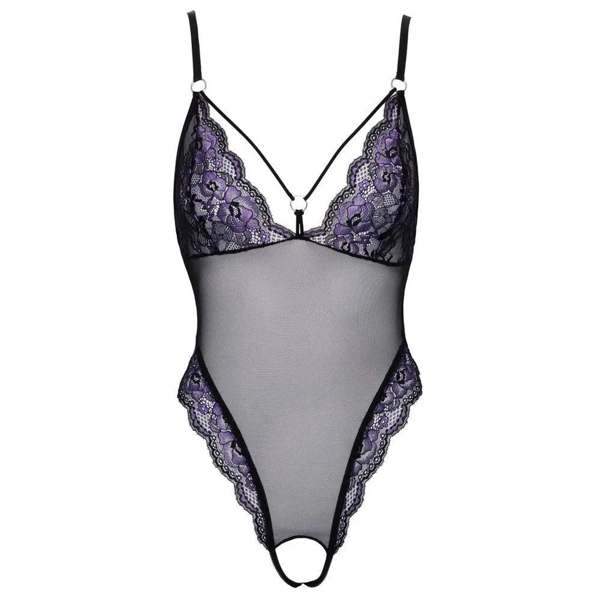 Body – in pizzo, floreale, nero 26434481031 | Cottelli LINGERIE