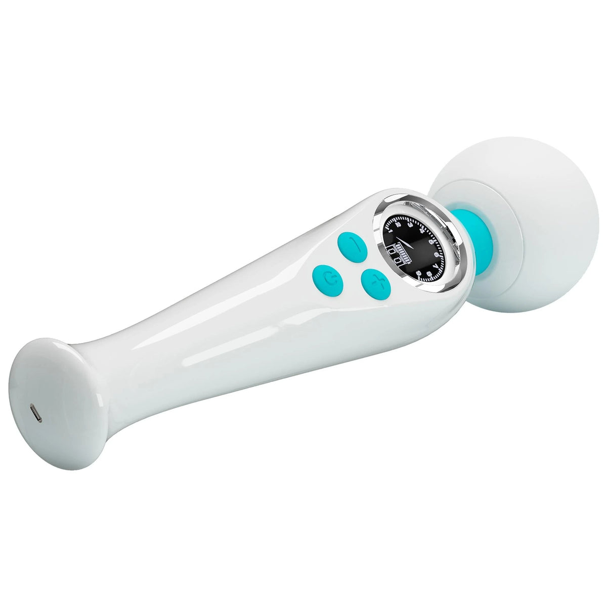 Masseur wand Skyler Stavros The Great 10 fonctions – rechargeable, blanc | Pretty Love