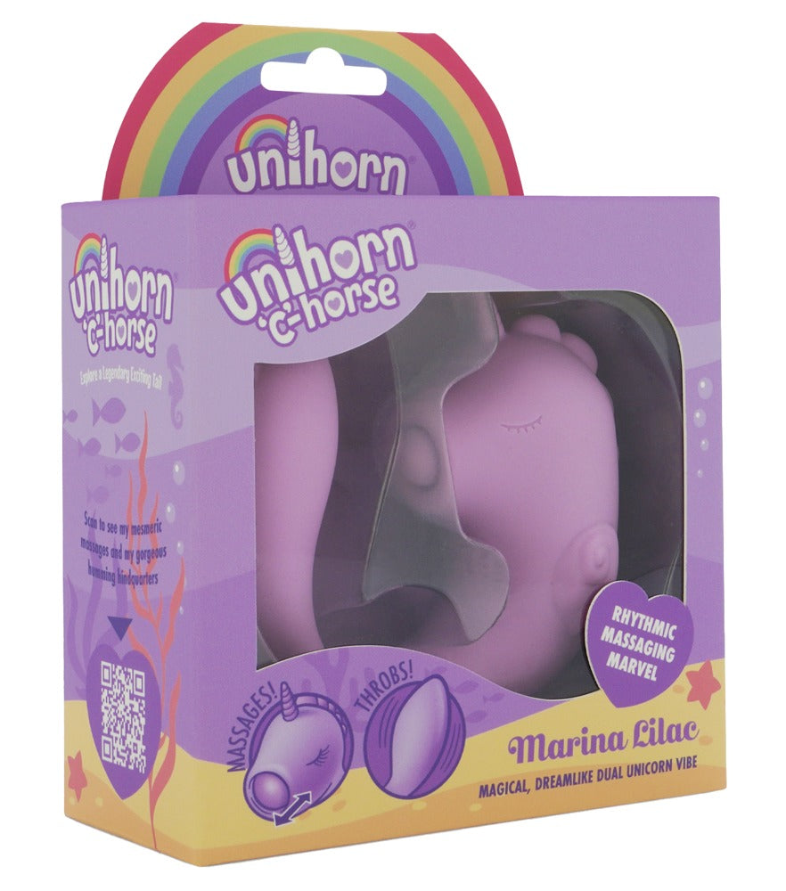 Stimolatore clitorideo Horse Marina 10 funzioni – blu | Unihorn