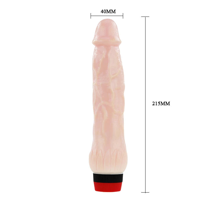 Consolador Rockin – vibrador, nude | Baile