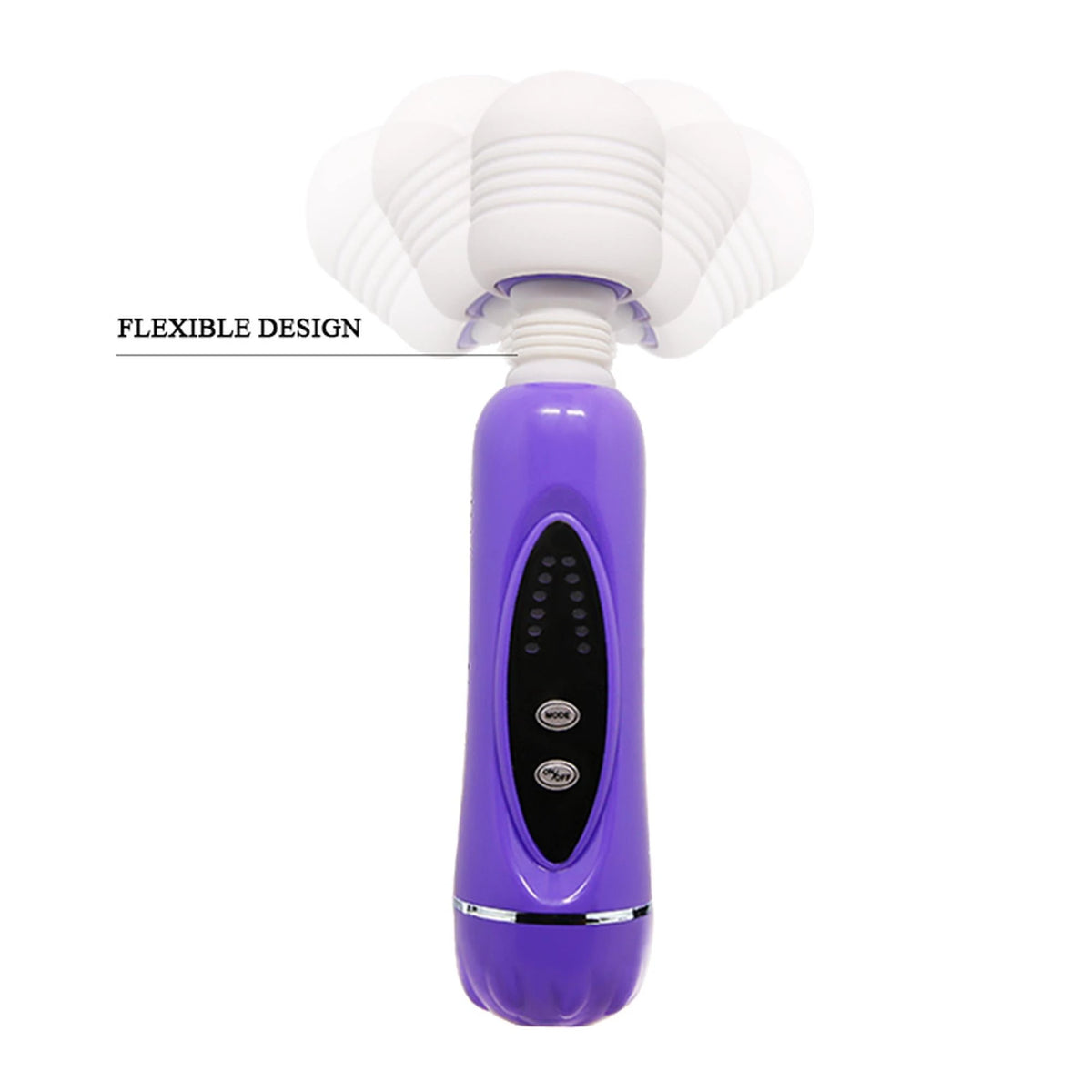 Massaggiatore wand Magical 1+3 combination 12 funzioni – viola | Baile