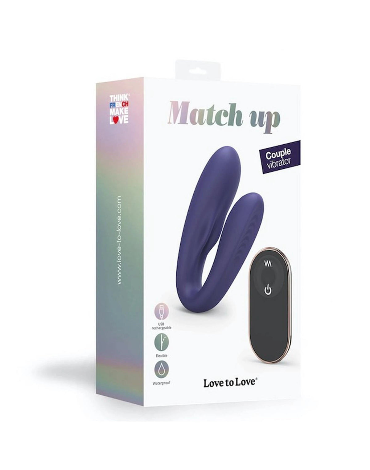 Clitoral stimulator Midnight 9 functions – remote control, rechargeable | Love to Love
