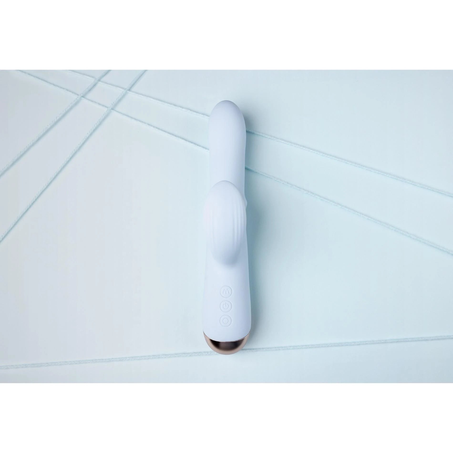 Pulse Wave and Up-and-Down Moving Ring Vibrator - Arctic Blue