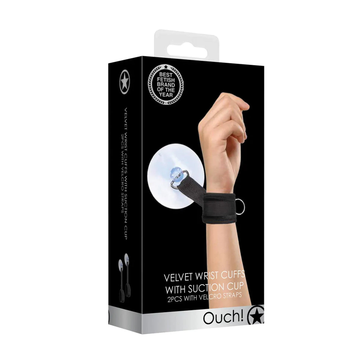 Accessorio BDSM – con ventosa, nero | Ouch!