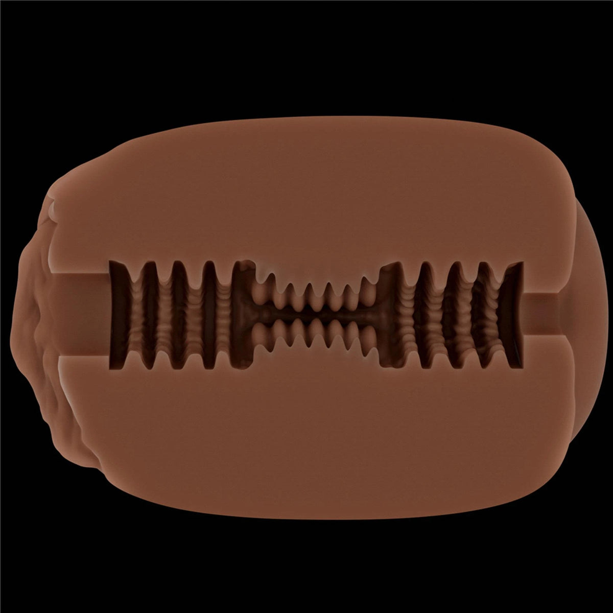 Masturbatore Slider Ended 10.3 cm – vibrante, doppio, marrone 10-LV350023 | Lovetoy