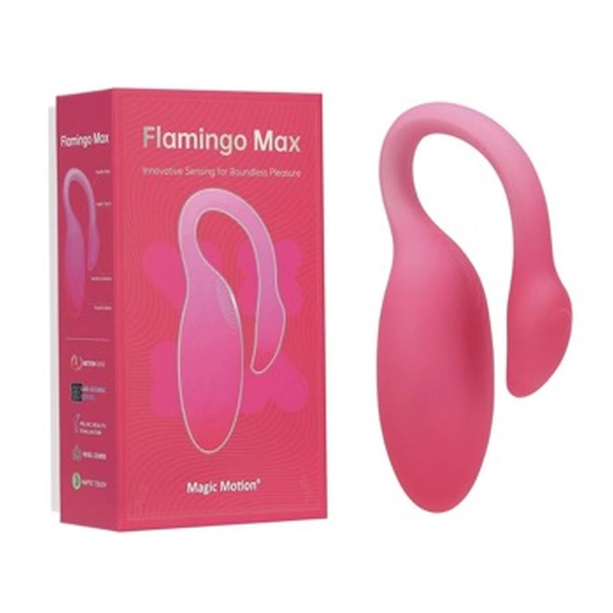 Vibratore bullet Flamingo Max 10 funzioni – controllo da app, ricaricabile | Magic Motion