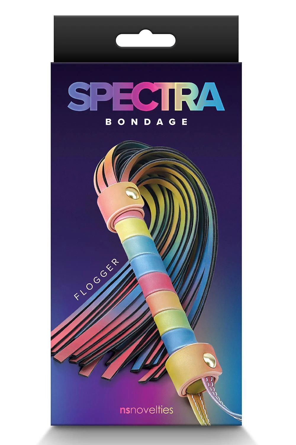 Fouet Spectra Flogger – multicolore | NS Novelties