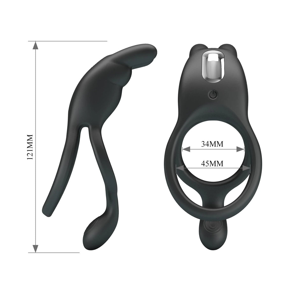 Anillo para el pene Seth 7 funciones – vibrador | Pretty Love