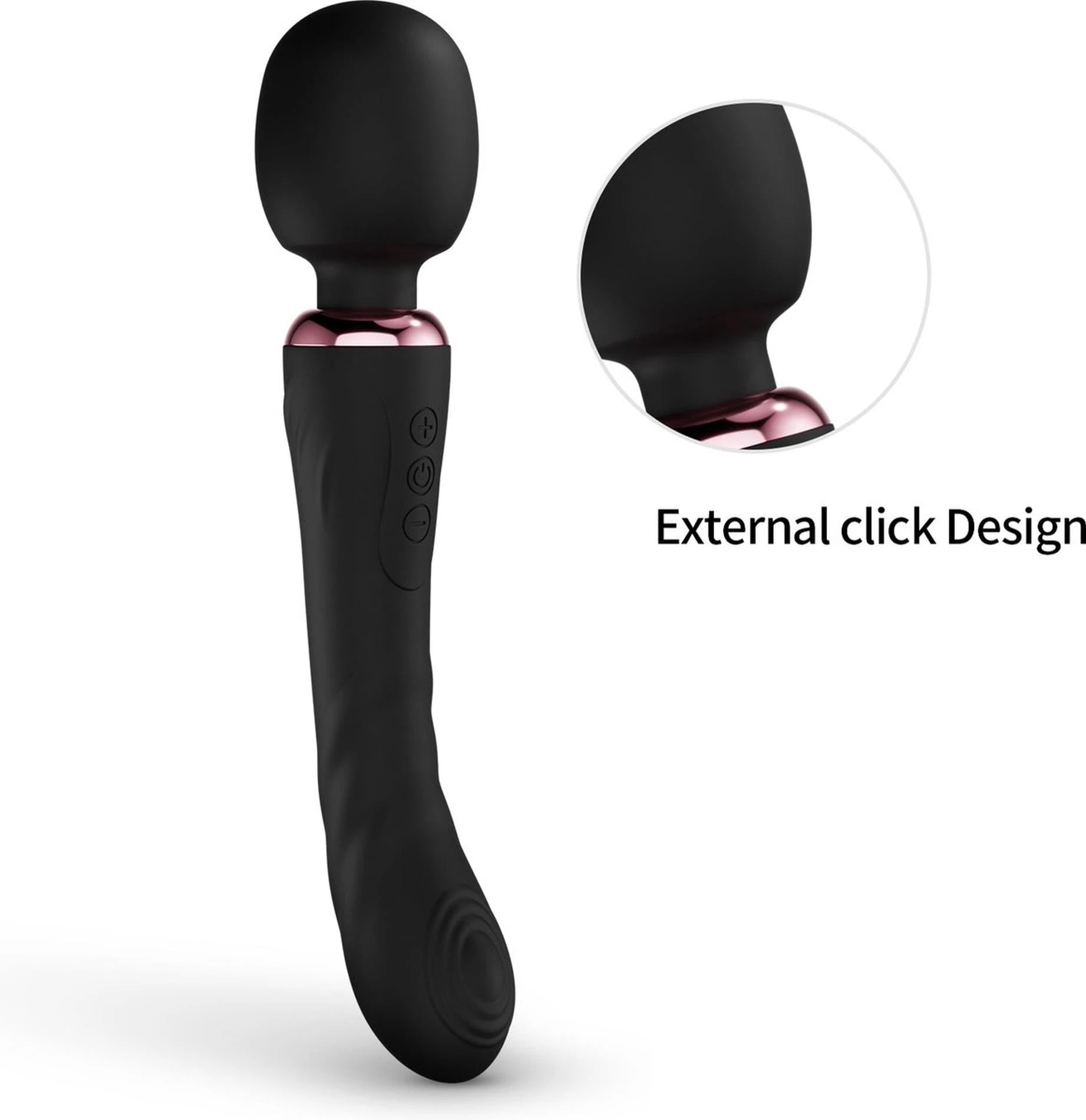 Power Escorts - BR309 - Char Lemagne Wand Massager - Silicone - 10 vitesses