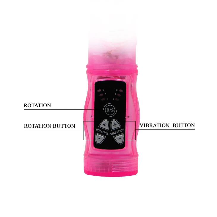 Vibrador rabbit – rosa | Baile