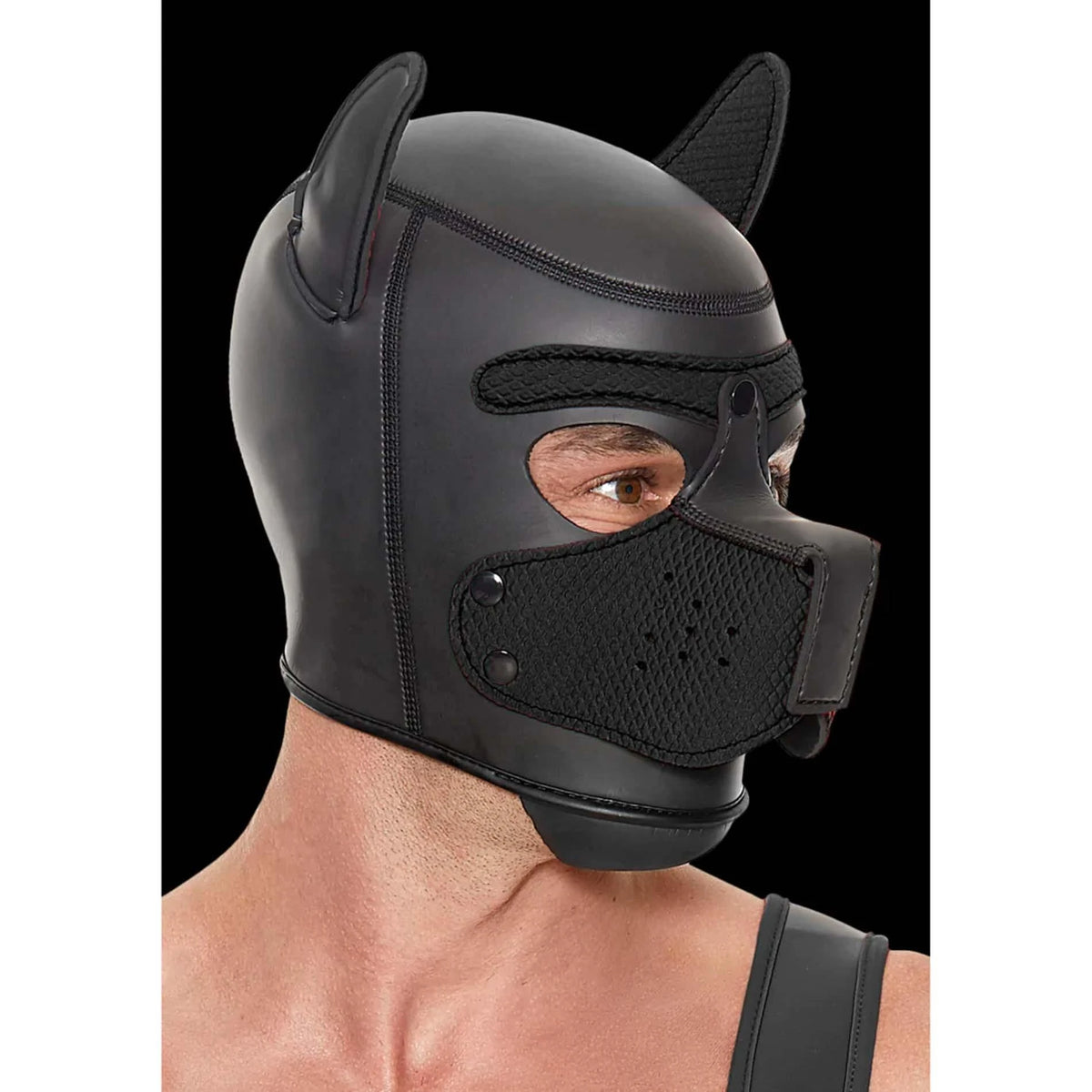 Máscara Neoprene Puppy – negra | Ouch!