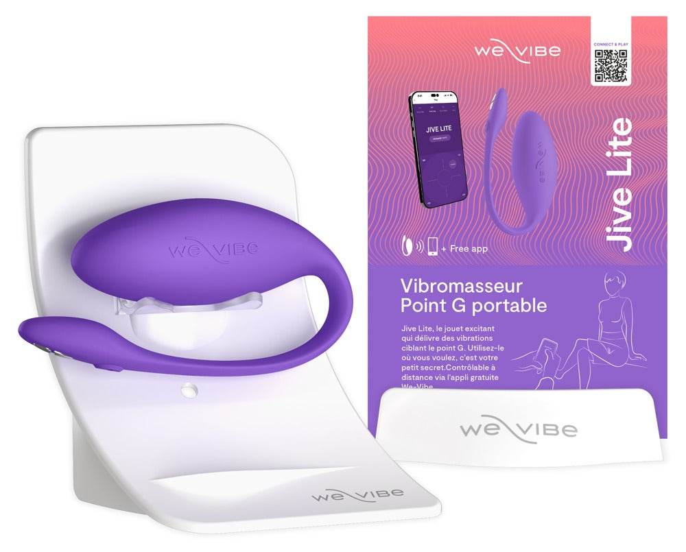 Vibrador clássico We Jive Lite Display – controlado por app