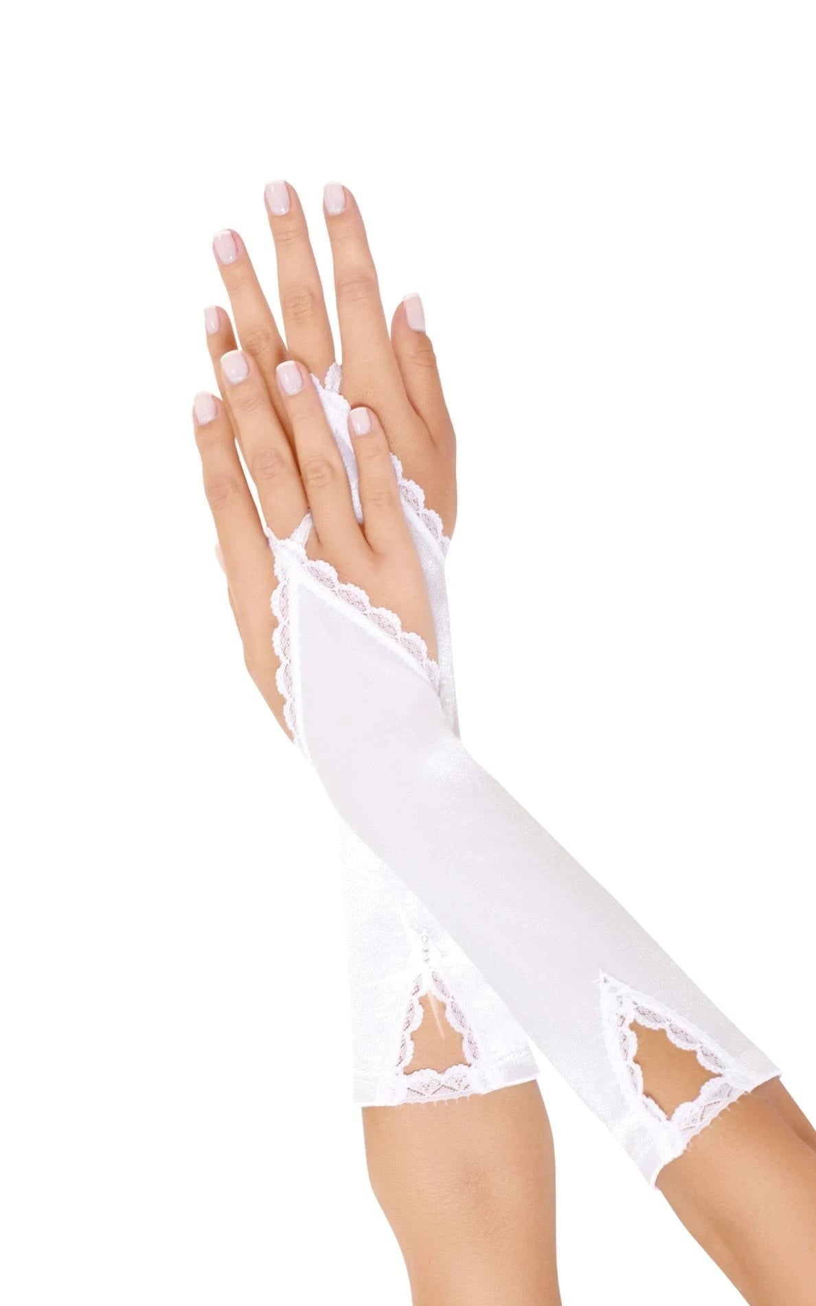 Cinta-liga – em renda, branca 89-5591771020 | SoftLine Collection