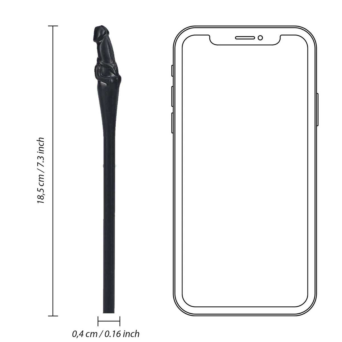 Gadget scherzoso Groom Straws | S-Line