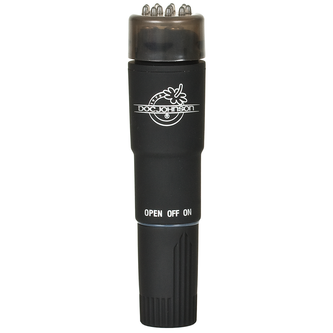 Vibromasseur classique Magic Rocket 10.4 cm – format poche, noir