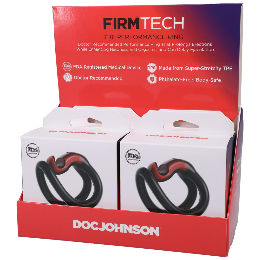 Anillo para el pene Performance Display – negro | Doc Johnson