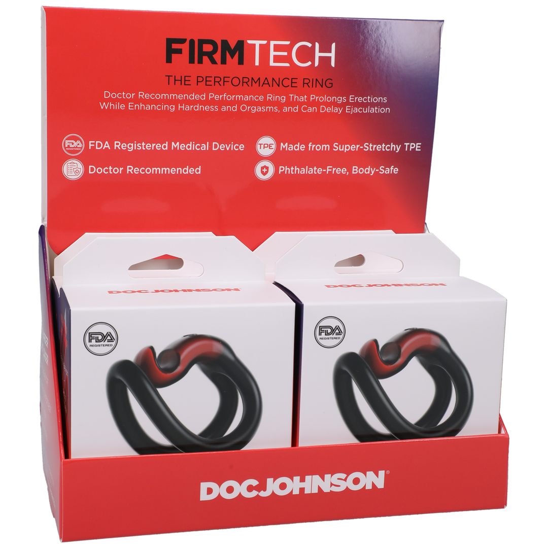 Anillo para el pene Performance Display – negro | Doc Johnson