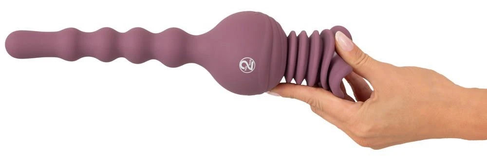 Vibrador anal Turbo Shaker 3 funções – recarregável, roxo