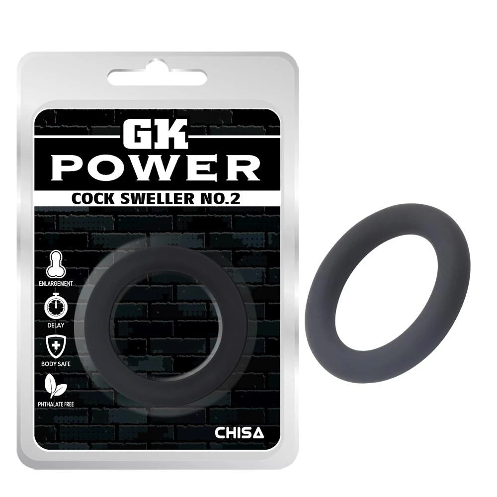 Anello fallico Sweller No.2 – nero | GK Power