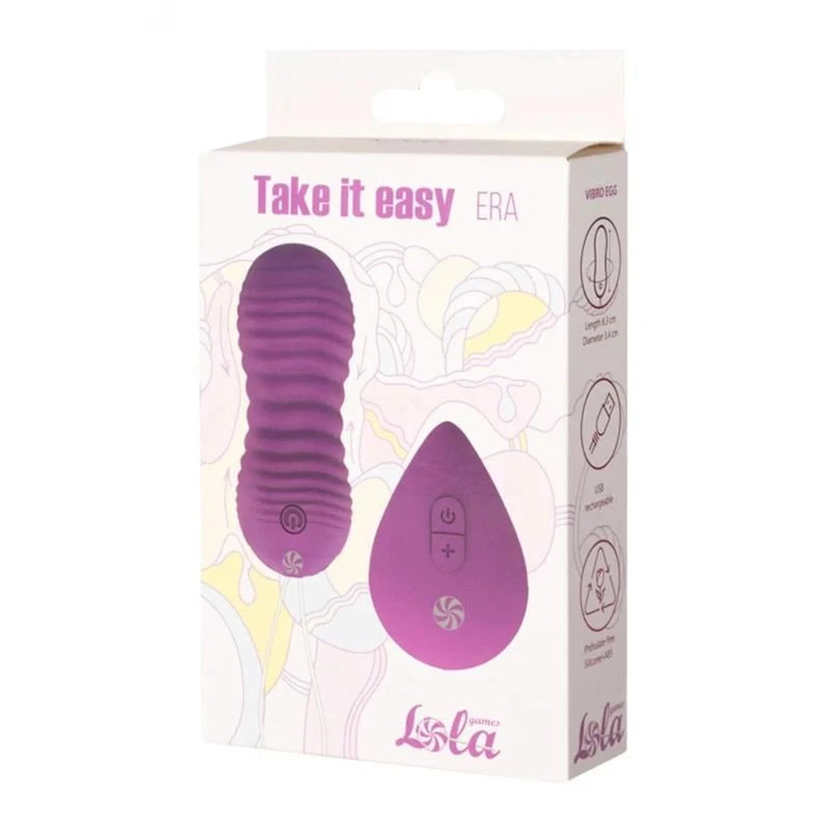 Palline vaginali Take Easy Era 10 funzioni – ricaricabile, con telecomando | Lola Toys