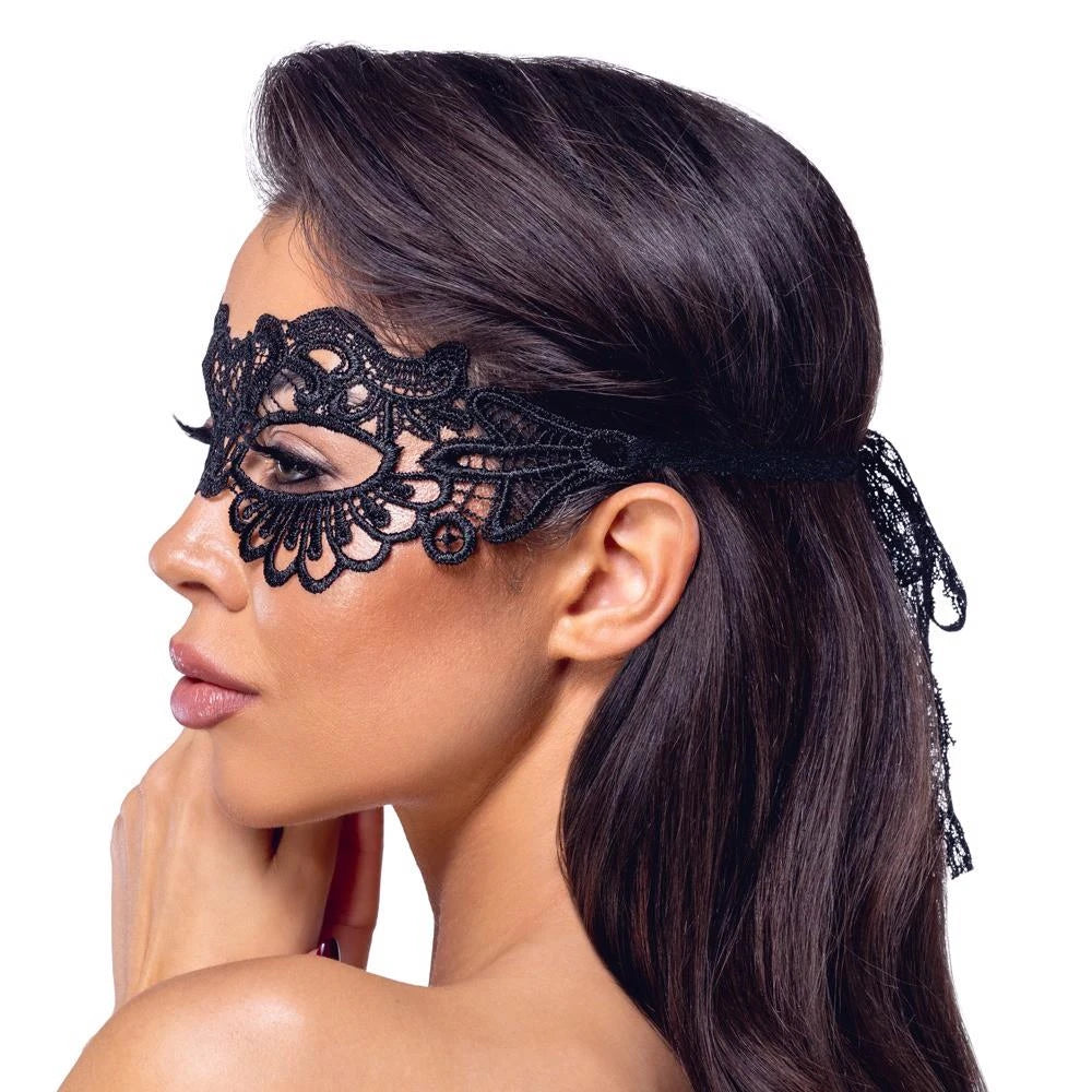 Fetisch-Kleidung Blindfold – schwarz 24613231001 | Cottelli ACCESSOIRES