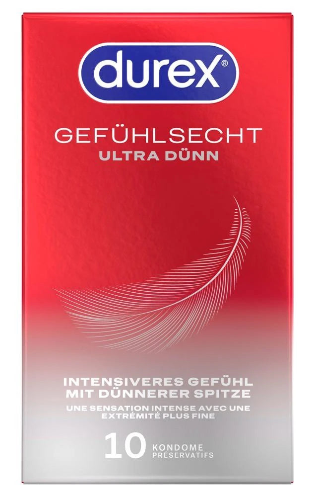 Durex Gefühlsecht Ultra Fin 10
