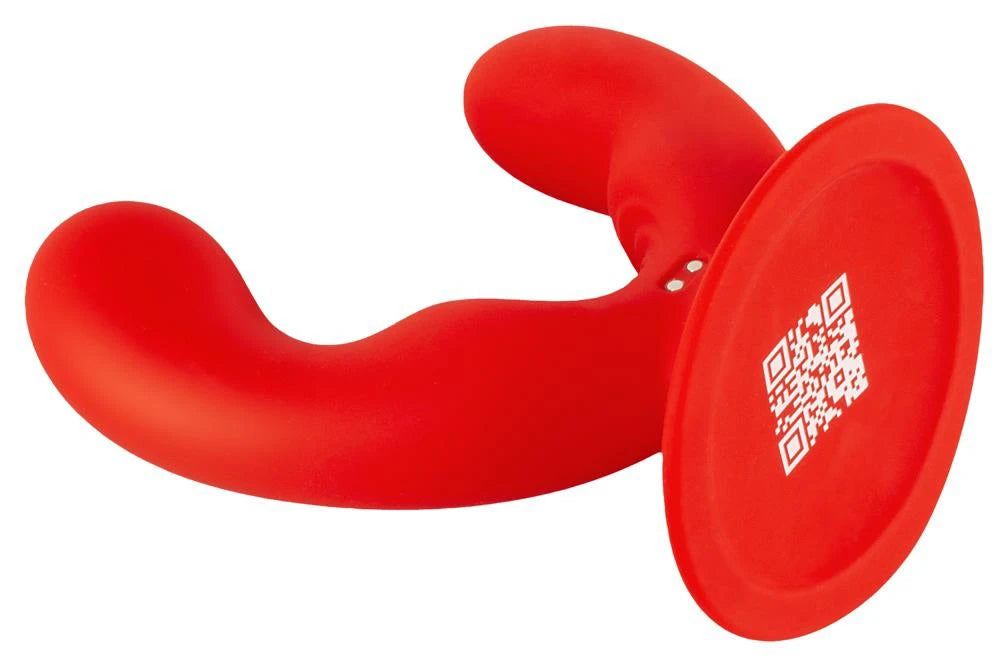 Vibrador especial 9 funções – recarregável, duplo, vermelho | Sweet Smile