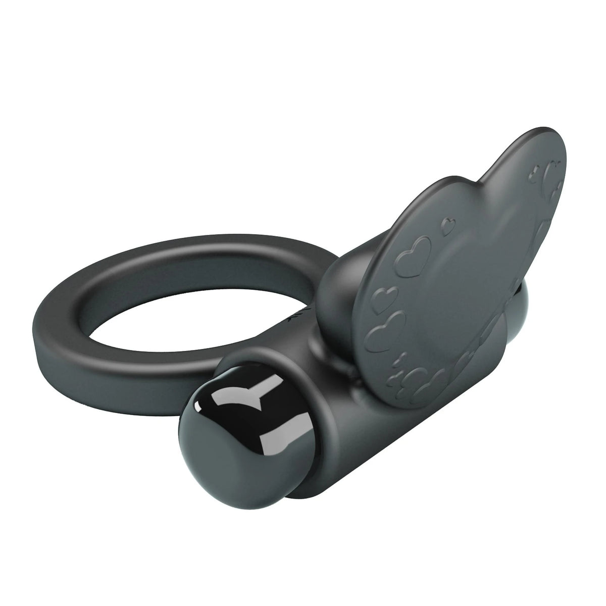 Anillo para el pene Vibrant Debonaire 10 funciones – vibrador, negro | Pretty Love