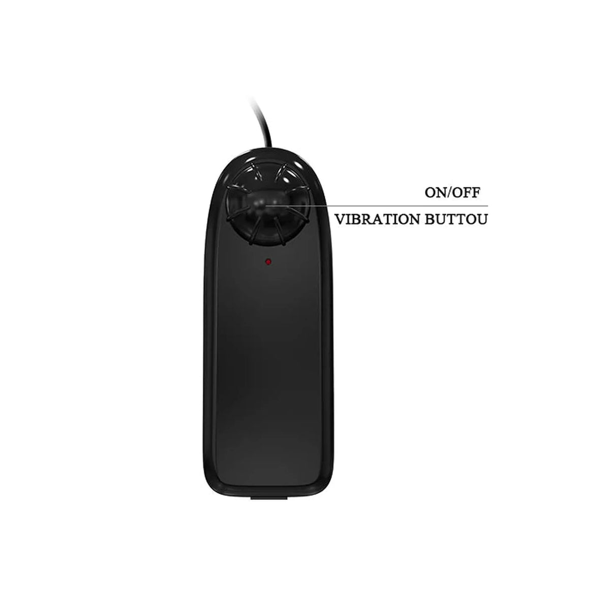 Vibromasseur réaliste Arbirariness – avec télécommande, nude | Baile