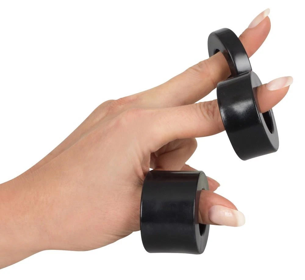 Anello fallico Stretching – nero | Rebel