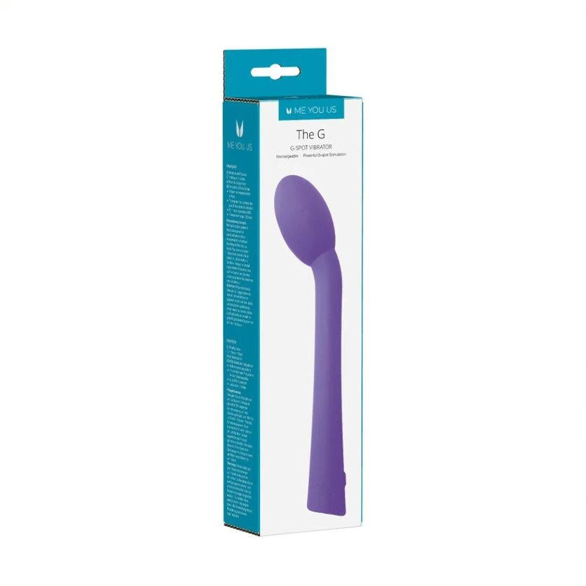 Vibromasseur point G 7 fonctions – rechargeable, violet | Me You Us