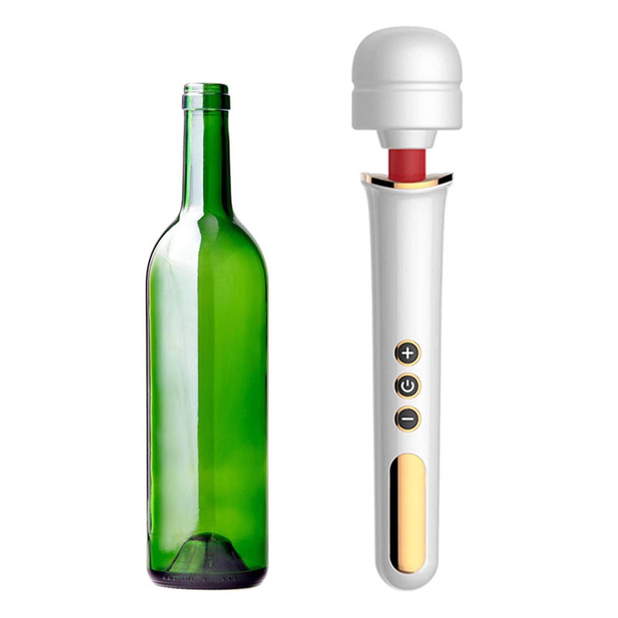 Stimulator-Massager Super Powerful USB White 10 Function