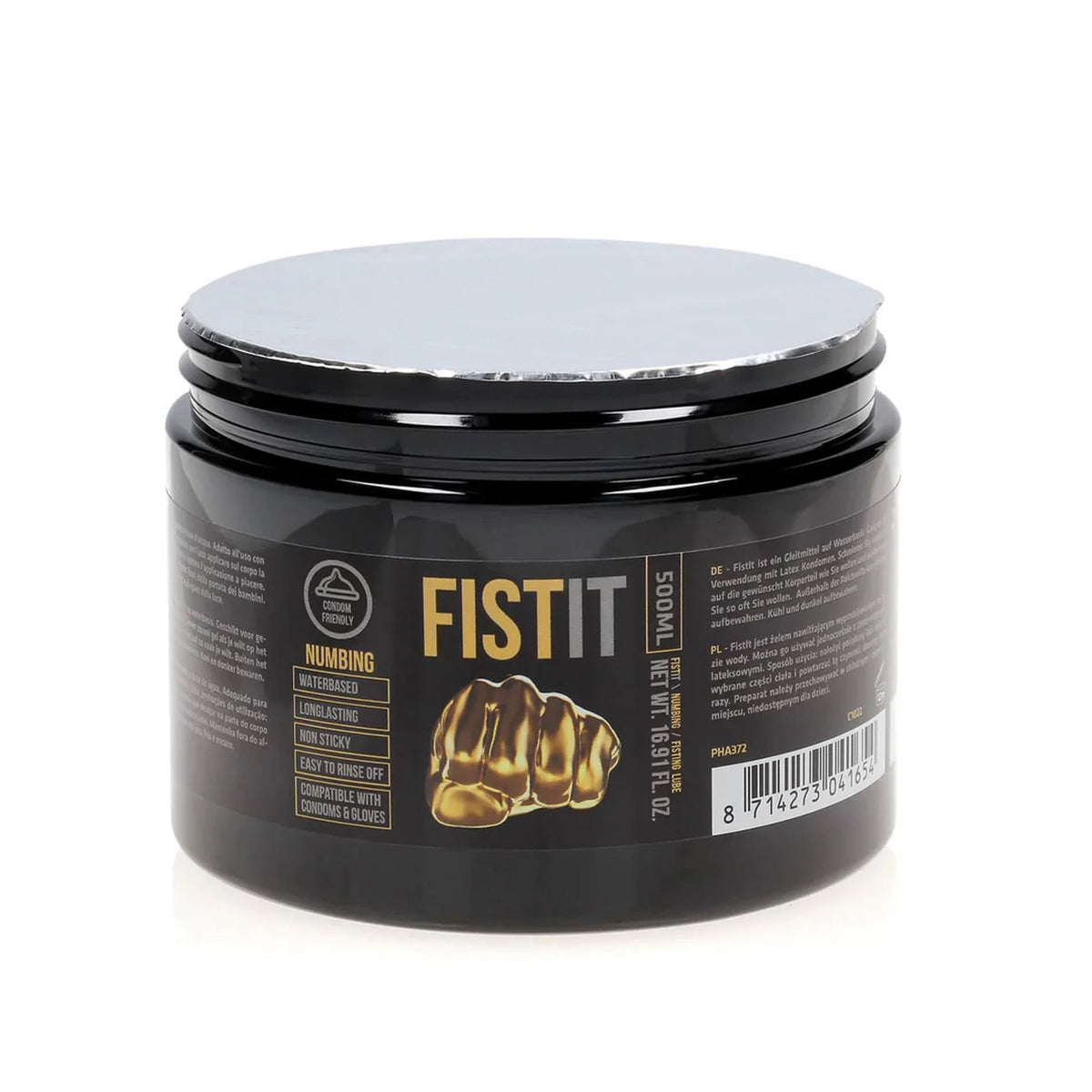 Lubrificante Numbing 500 ml – à base de água 10.2 cm | Fist It