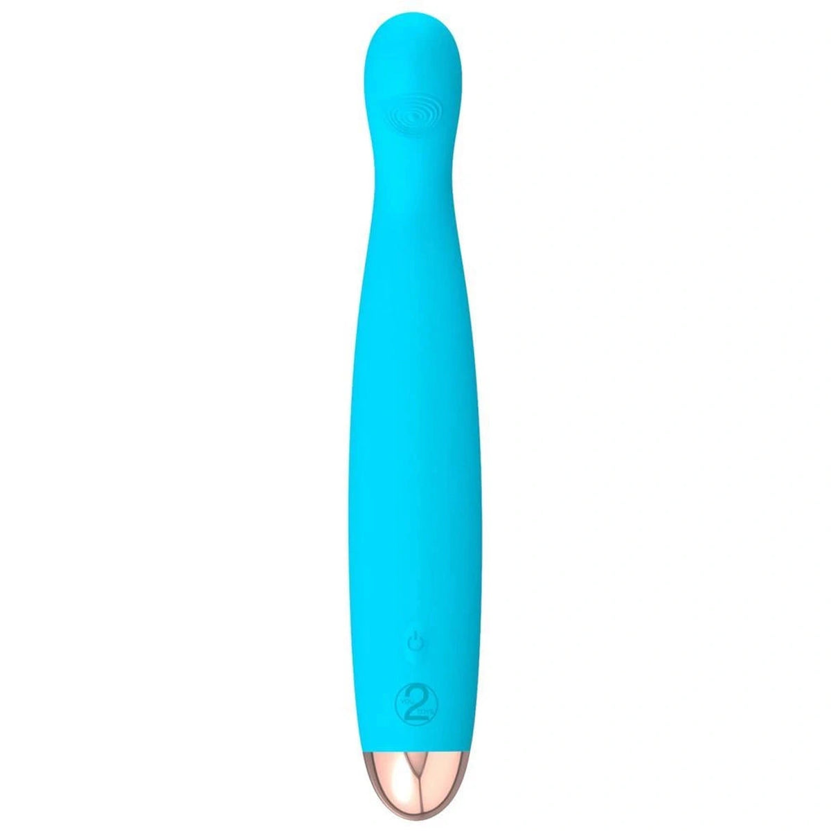 Mini vibrador 7 funções – recarregável, azul 18.7 cm | Cuties