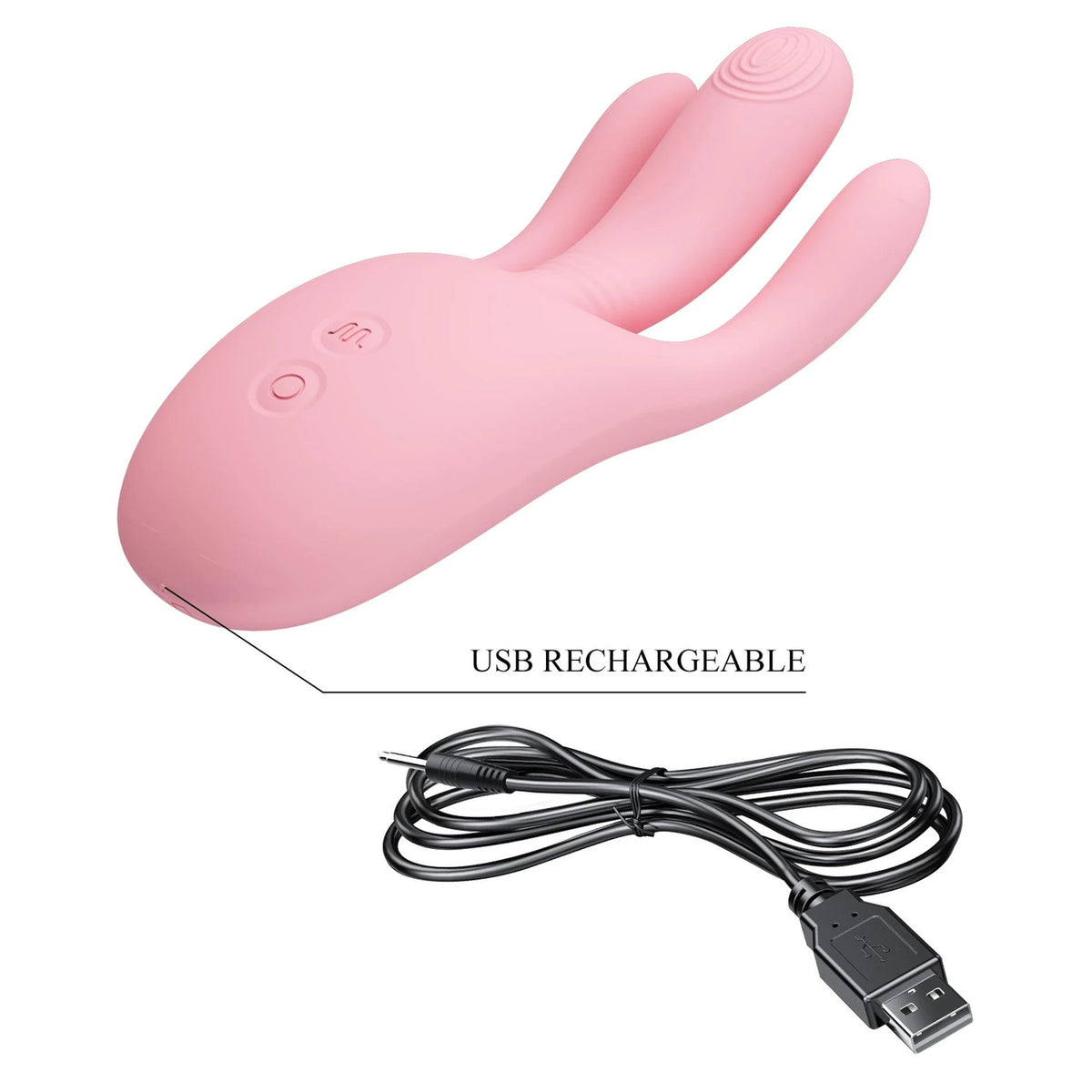 Stimulateur clitoridien Diego 5 nodding 10 fonctions – rose | Pretty Love