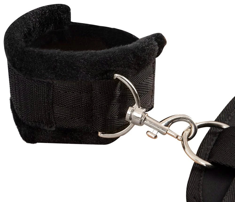 BDSM accessory Neck Wrist Ankle – black | Bad Kitty