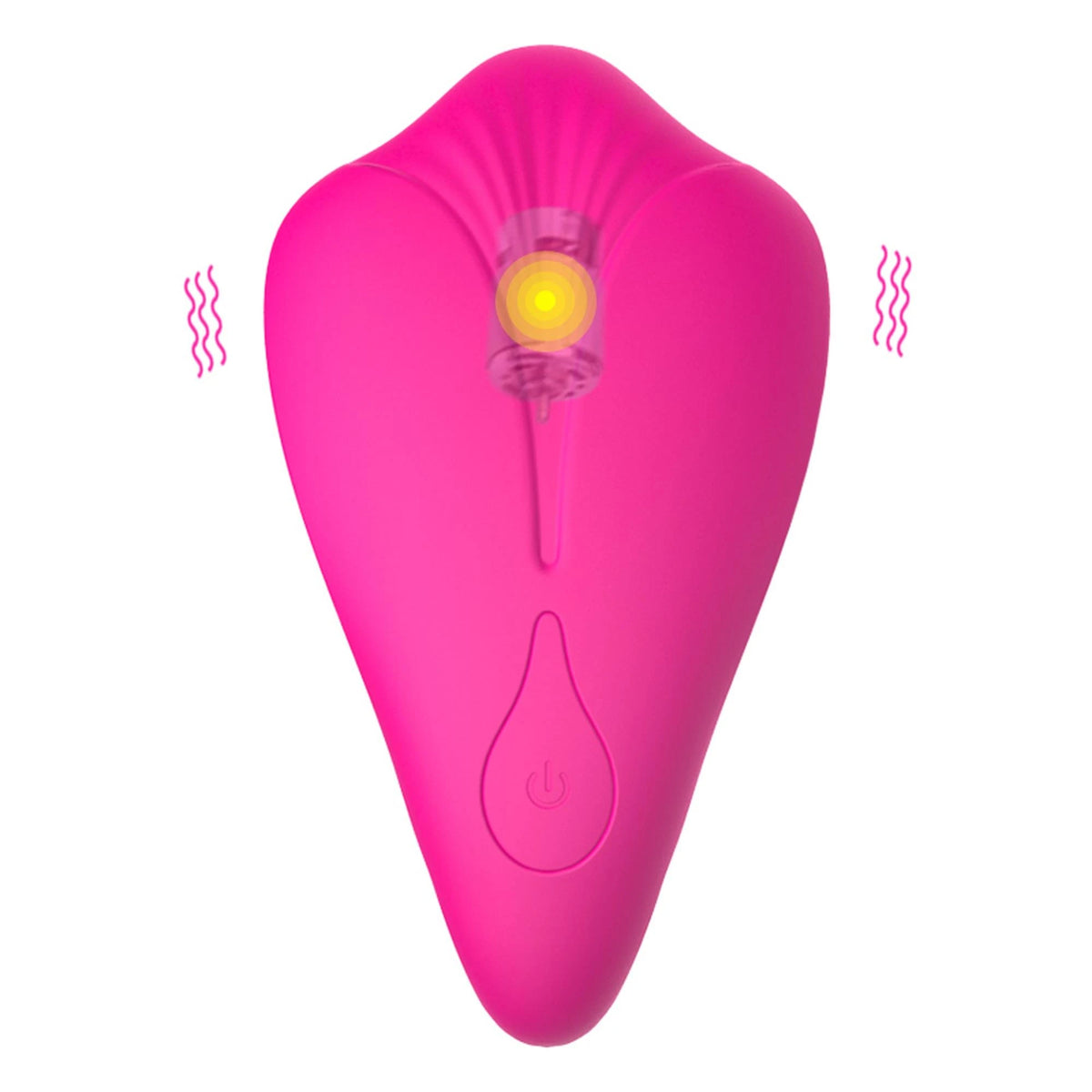 Stimulateur clitoridien Pulsator 10 fonctions – avec télécommande, rechargeable, fuchsia | Favorites