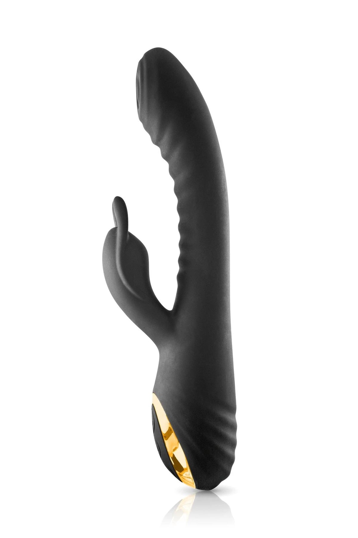 Vibratore rabbit Maharani 10 funzioni – ricaricabile, nero | Black Empire