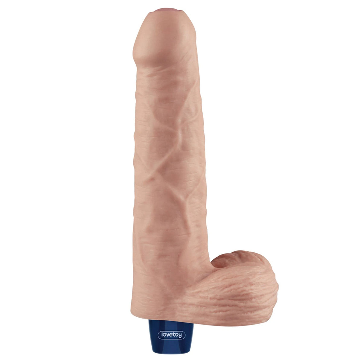 Consolador Softee 10 funciones – recargable, vibrador, nude 10-LV330211 | Lovetoy