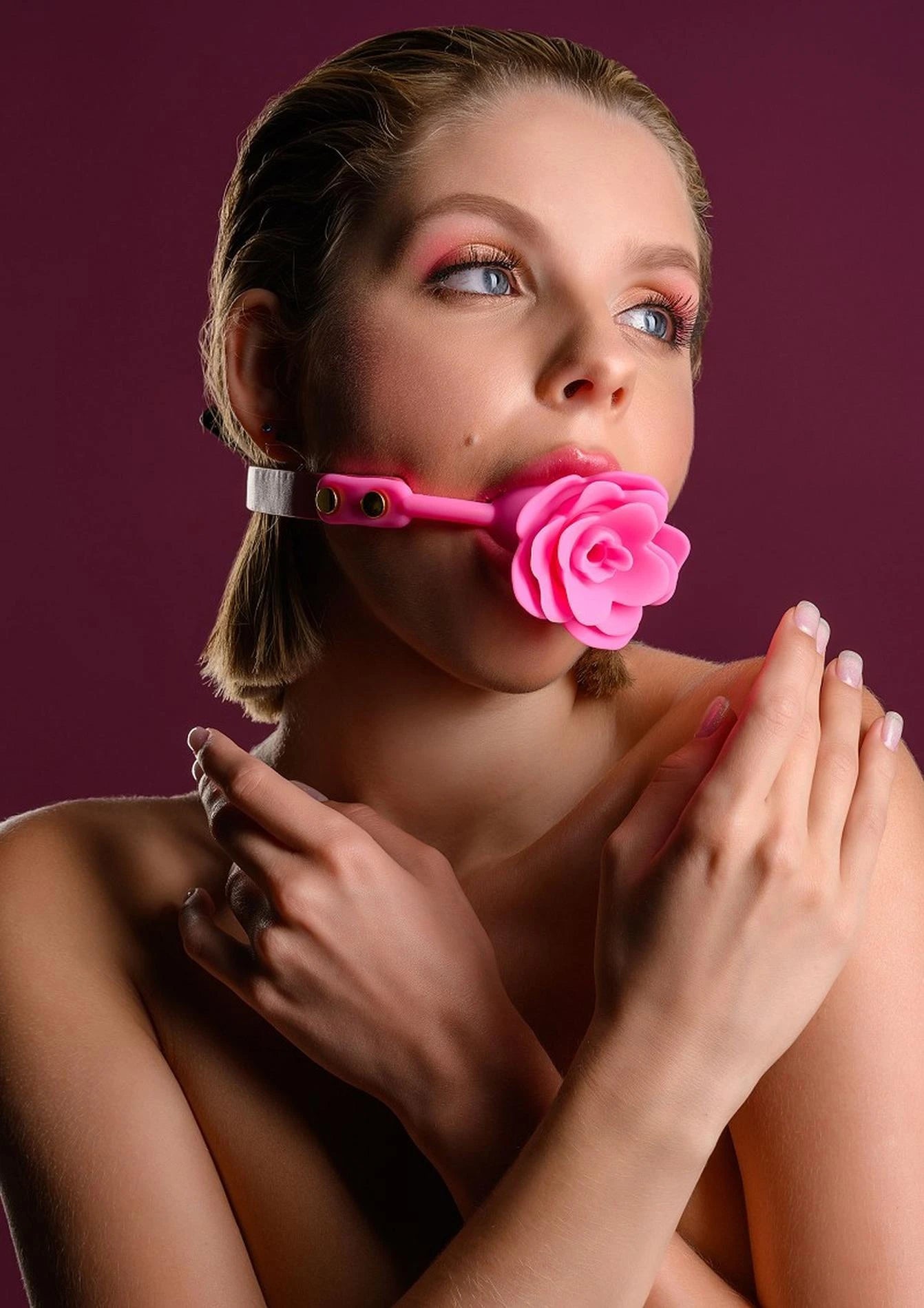 Bâillon oral rose