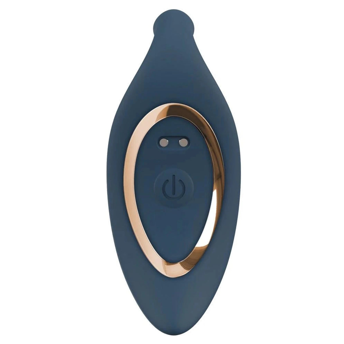 Butt plug 10 functions – vibrating, thrusting, blue | ANOS