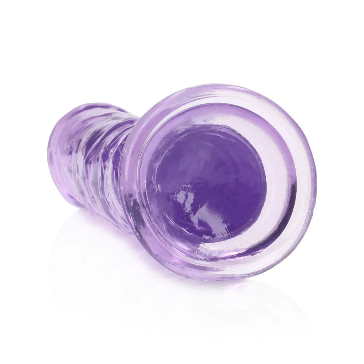 Consolador realista Straight – con ventosa, morado 5.5 cm | RealRock