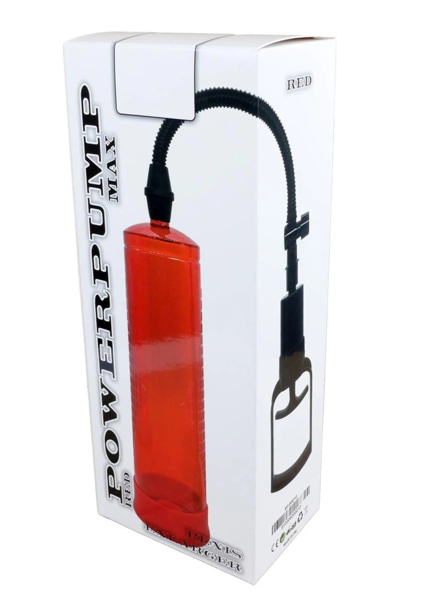 Pompa per il pene Powerpump MAX – rossa | Favorites