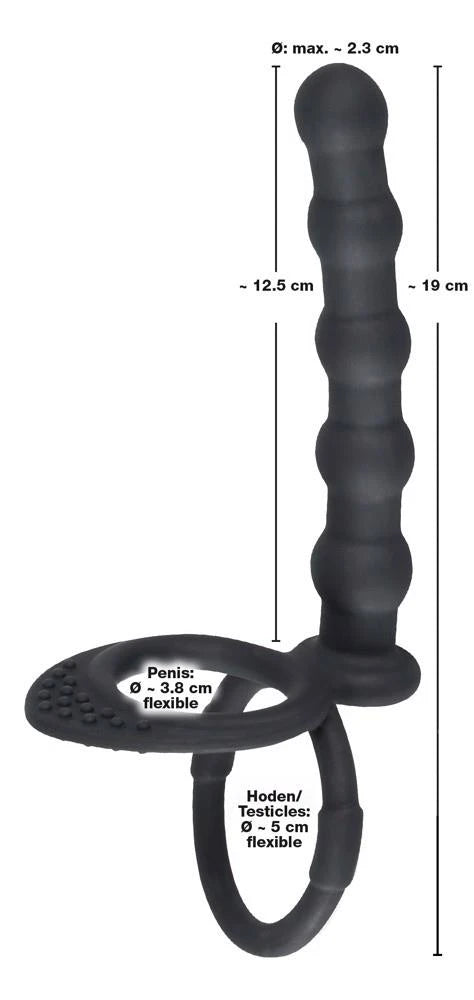 Anel peniano – preto 13.5 cm | Black Velvets