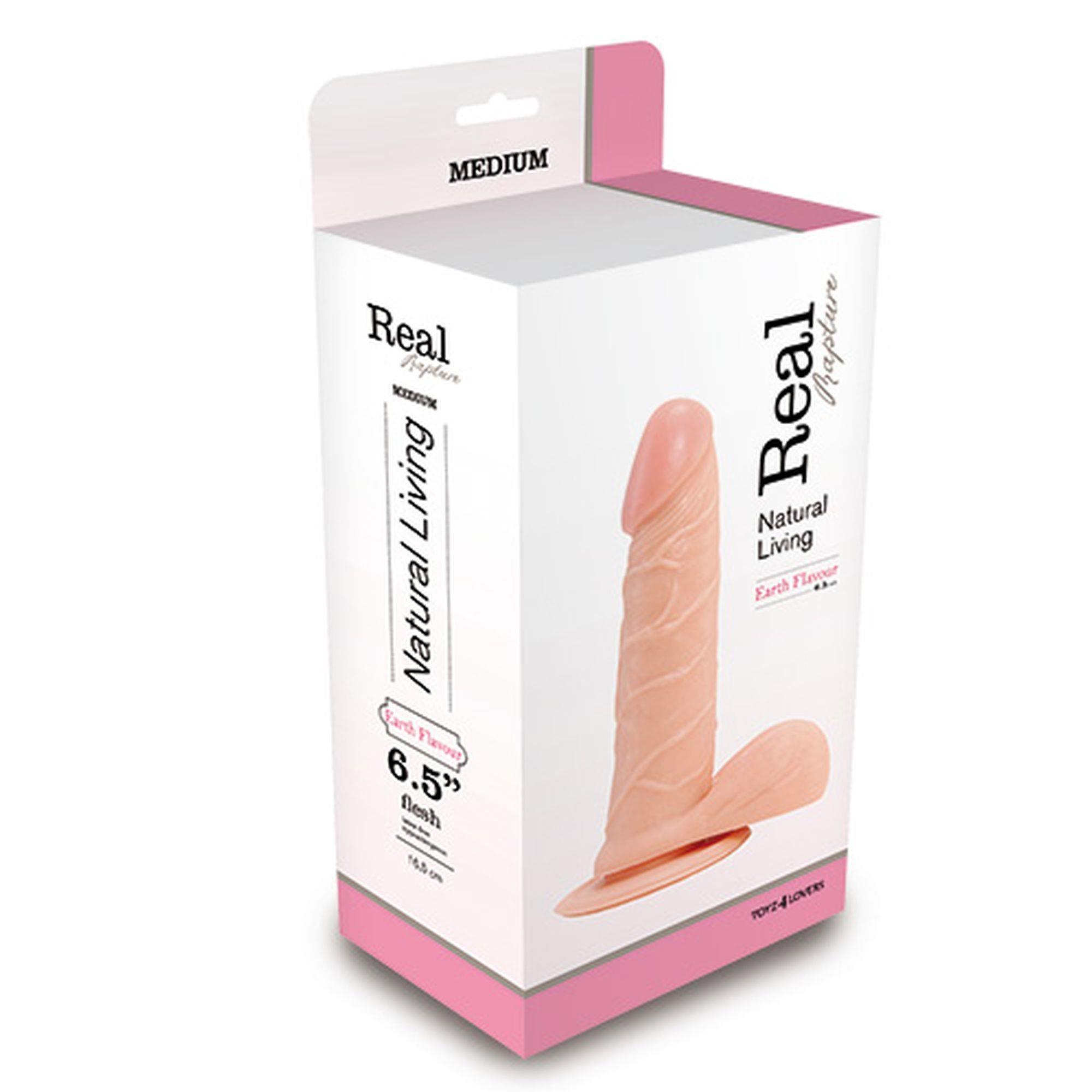 Dildo-PÉNIS RÉALISTE REAL RAPTURE FLESH 6.5"