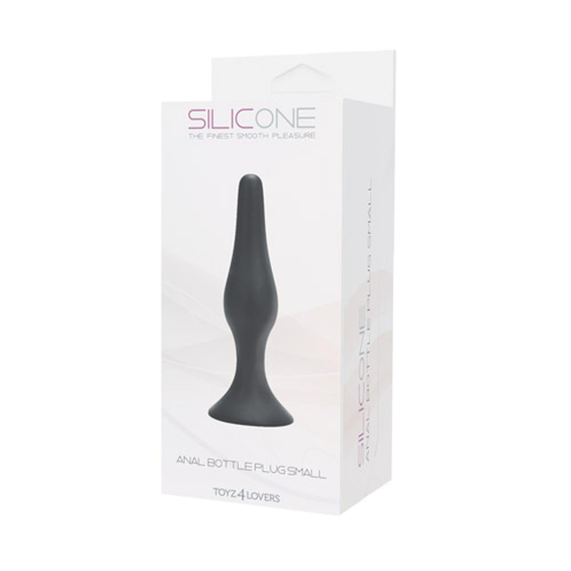 PLUG-BUTT PLUG ANAL BOTTLE PLUG SILICONE SMALL
