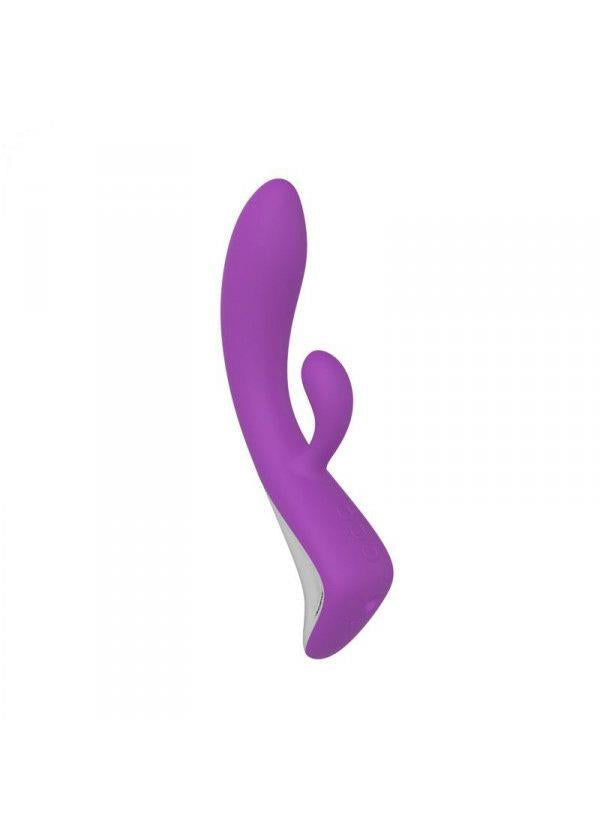 Vibratore rabbit Charm Move 9 funzioni – ricaricabile, viola | Elys